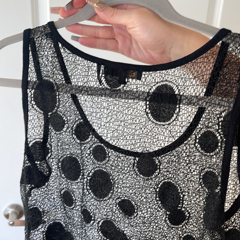 Jane & John black cover up with slits on both sides